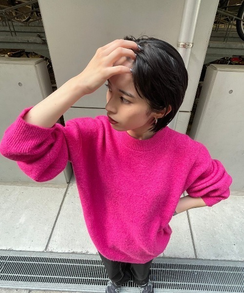 ストリートファッション Chikashitsu + チカシツプラス unisex 6color knit オーバーサイズ 長袖トップス 長袖ニット ニット セーター モヘアニット シャギーニット ビッグニット 韓国ファッション 韓国ストリート(ニット/セーター)|Chikashitsu +(チカシツプラス) ストリートファッション Chikashitsu + チカシツプラス unisex 6color knit オーバーサイズ 長袖トップス 長袖ニット ニット セーター モヘアニット シャギーニット ビッグニット 韓国ファッション 韓国ストリート(ニット/セーター)|Chikashitsu +(チカシツプラス)