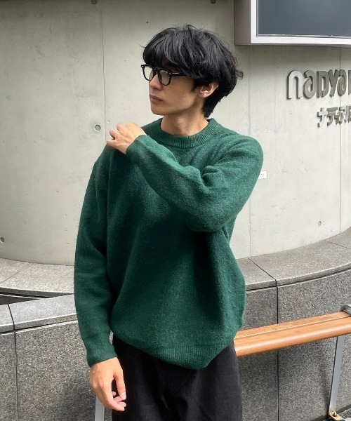 ストリートファッション Chikashitsu + チカシツプラス unisex 6color knit オーバーサイズ 長袖トップス 長袖ニット ニット セーター モヘアニット シャギーニット ビッグニット 韓国ファッション 韓国ストリート(ニット/セーター)|Chikashitsu +(チカシツプラス) ストリートファッション Chikashitsu + チカシツプラス unisex 6color knit オーバーサイズ 長袖トップス 長袖ニット ニット セーター モヘアニット シャギーニット ビッグニット 韓国ファッション 韓国ストリート(ニット/セーター)|Chikashitsu +(チカシツプラス)