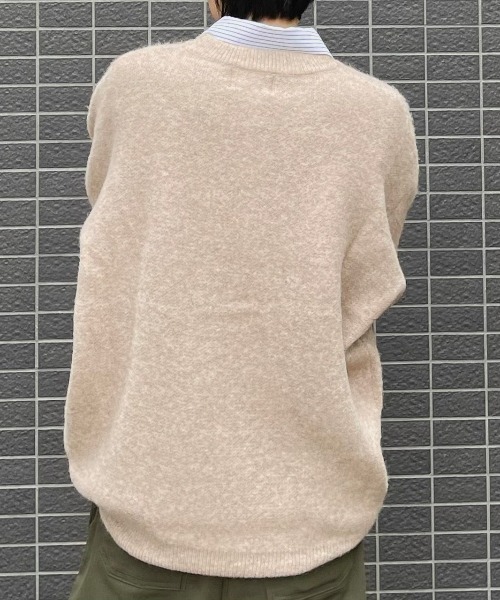 ストリートファッション Chikashitsu + チカシツプラス unisex 6color knit オーバーサイズ 長袖トップス 長袖ニット ニット セーター モヘアニット シャギーニット ビッグニット 韓国ファッション 韓国ストリート(ニット/セーター)|Chikashitsu +(チカシツプラス) ストリートファッション Chikashitsu + チカシツプラス unisex 6color knit オーバーサイズ 長袖トップス 長袖ニット ニット セーター モヘアニット シャギーニット ビッグニット 韓国ファッション 韓国ストリート(ニット/セーター)|Chikashitsu +(チカシツプラス)