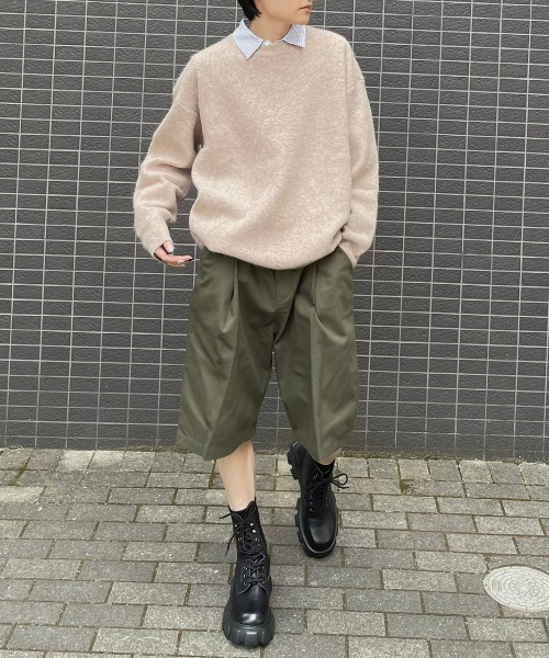 ストリートファッション Chikashitsu + チカシツプラス unisex 6color knit オーバーサイズ 長袖トップス 長袖ニット ニット セーター モヘアニット シャギーニット ビッグニット 韓国ファッション 韓国ストリート(ニット/セーター)|Chikashitsu +(チカシツプラス) ストリートファッション Chikashitsu + チカシツプラス unisex 6color knit オーバーサイズ 長袖トップス 長袖ニット ニット セーター モヘアニット シャギーニット ビッグニット 韓国ファッション 韓国ストリート(ニット/セーター)|Chikashitsu +(チカシツプラス)
