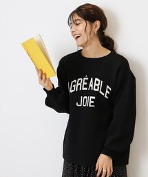 ◆スポンディッシュロゴニット