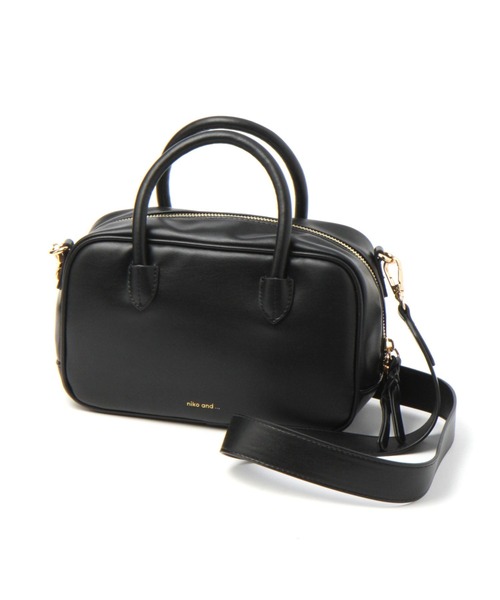 niko and...(ニコアンド)の「オリジナルソフトお財布2WAYバッグ(ショルダーバッグ・レディース・ブラウン/アイボリー/ブラック・0)」の12枚目の写真