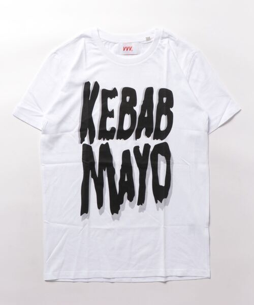 Veni Vedi Vici(ヴェニヴェディヴィチ)の「《Veni Vedi Vici》KEBAB MAYO TEE(Tシャツ/カットソー・レディース・ヘザーグレー/ブラック/ネイビー/ホワイト・SMALL/MEDIUM)」の2枚目の写真