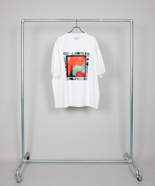 Iroquois（イロコイ）の「ELAPSE BIG-T（Tシャツ/カットソー・メンズ・ホワイト×グリーン/ブラック×レッド/ホワイト×レッド・1/2/3）」の18枚目の写真