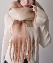 mellowneon(メロウネオン)のボリュームブロックチェックマフラー(マフラー)