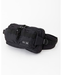 RVCA メンズ  WAIST PACK DELUXE バッグ【2023年秋冬モデル】/ルーカワンポイントブランドロゴスクエアウエストバッグ