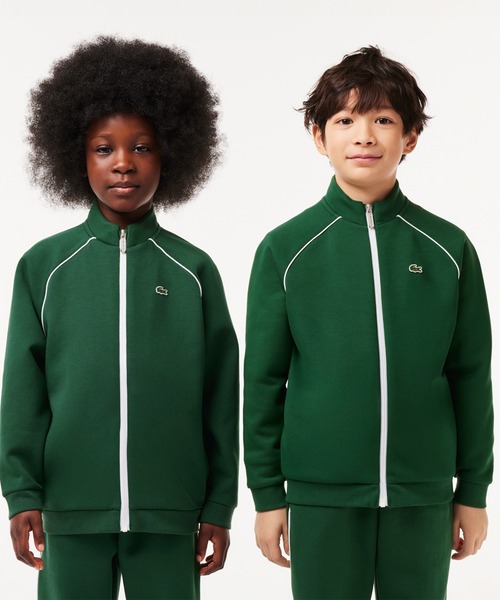 【セール】配色パイピングトラックジャケット トレーナー（スウェット）｜LACOSTE（ラコステ）