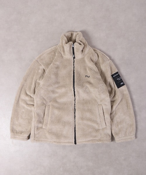 FILA（フィラ）の「FILA ボアスタンドジャケット（その他アウター・メンズ・ホワイト/ベージュ/ブラック・L/LL/M）」の22枚目の写真