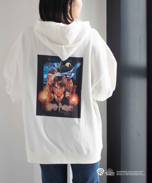 セール】【ハリー・ポッター】映画プリントバックプリントフーディ