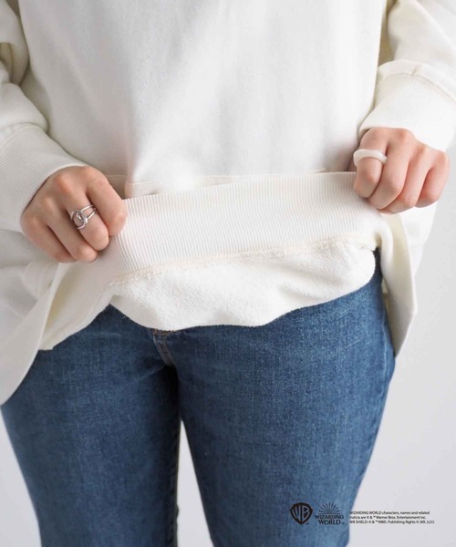 cepo（セポ）の「【ハリー・ポッター】映画プリントバックプリントフーディ（パーカー・レディース・ブラック/オフホワイト・M）」の18枚目の写真