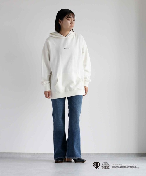 cepo（セポ）の「【ハリー・ポッター】映画プリントバックプリントフーディ（パーカー・レディース・ブラック/オフホワイト・M）」の9枚目の写真