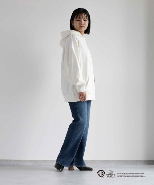 cepo（セポ）の「【ハリー・ポッター】映画プリントバックプリントフーディ（パーカー・レディース・ブラック/オフホワイト・M）」の10枚目の写真