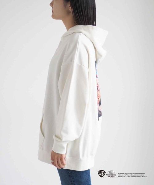 cepo（セポ）の「【ハリー・ポッター】映画プリントバックプリントフーディ（パーカー・レディース・ブラック/オフホワイト・M）」の13枚目の写真