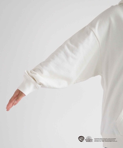 cepo（セポ）の「【ハリー・ポッター】映画プリントバックプリントフーディ（パーカー・レディース・ブラック/オフホワイト・M）」の17枚目の写真