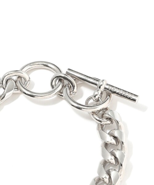 LOVELESS（ラブレス）の「【Safari12月号掲載】フラットリングチェーンブレス（ブレスレット・メンズ・シルバー系その他・FREE）」の4枚目の写真