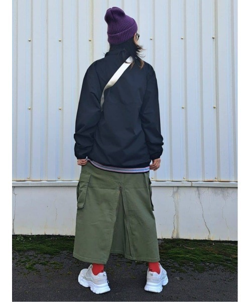 【送料込】 _ライトパッド入りカーゴ スカート/BK BACK NUMBER】ファスナーカーゴスカート（スカート）｜BACK