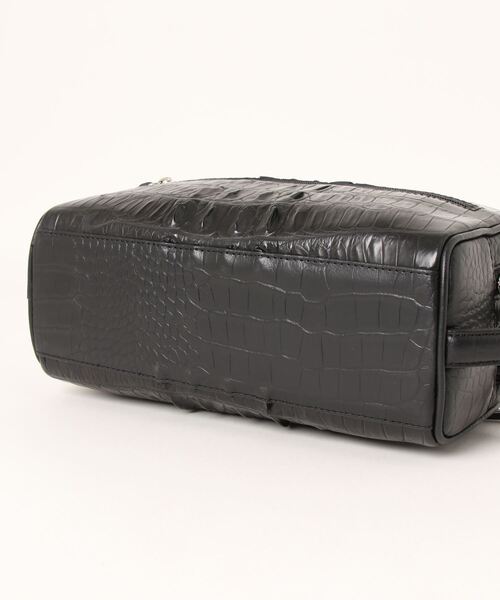 ホーンクロコ ダブルファスナー セカンドバッグ(ハンドバッグ)|Maturi JAPAN(マトゥーリジャパン) ホーンクロコ ダブルファスナー セカンドバッグ(ハンドバッグ)|Maturi JAPAN(マトゥーリジャパン)