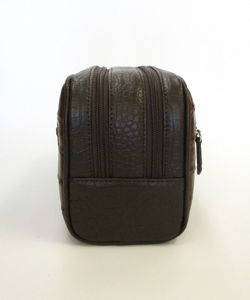 ホーンクロコ ダブルファスナー セカンドバッグ(ハンドバッグ)|Maturi JAPAN(マトゥーリジャパン) ホーンクロコ ダブルファスナー セカンドバッグ(ハンドバッグ)|Maturi JAPAN(マトゥーリジャパン)