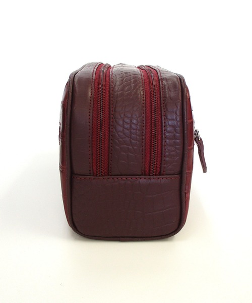 ホーンクロコ ダブルファスナー セカンドバッグ(ハンドバッグ)|Maturi JAPAN(マトゥーリジャパン) ホーンクロコ ダブルファスナー セカンドバッグ(ハンドバッグ)|Maturi JAPAN(マトゥーリジャパン)