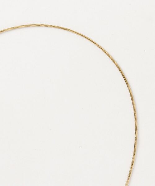 SILVER BULLET（シルバーバレット）の「『CN SELECT/シ－エヌセレクト』ロングラリエットネックレス【Y】【CN】（ネックレス・レディース・ゴールド・FREE）」の6枚目の写真