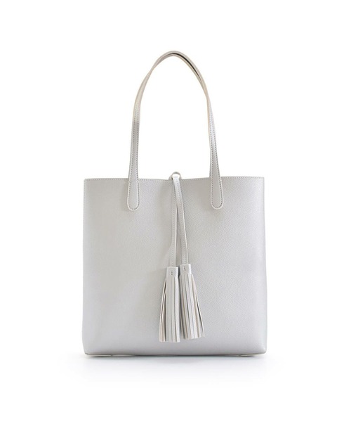 BarcosBlue（バルコスブルー）の「【BARCOS BLUE/バルコスブルー】タッセル付きトートバッグ（小さめサイズ）（トートバッグ・レディース・ブルー/シルバー/ブルーグリーン/ラベンダー/ホワイト/ピンク/レッド・ONE SIZE）」の16枚目の写真