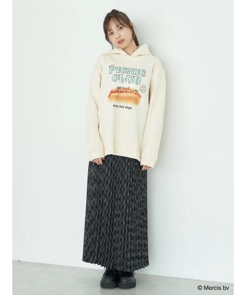 Miffy（ ミッフィー）の「miffy/earth　hoodie　collection（スウェット・レディース・ライトグレー/アイボリー/モカ・FREE）」の10枚目の写真