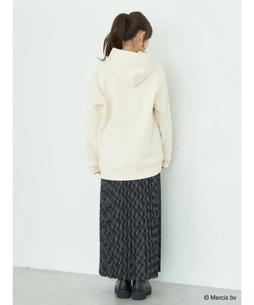 Miffy（ ミッフィー）の「miffy/earth　hoodie　collection（スウェット・レディース・ライトグレー/アイボリー/モカ・FREE）」の12枚目の写真