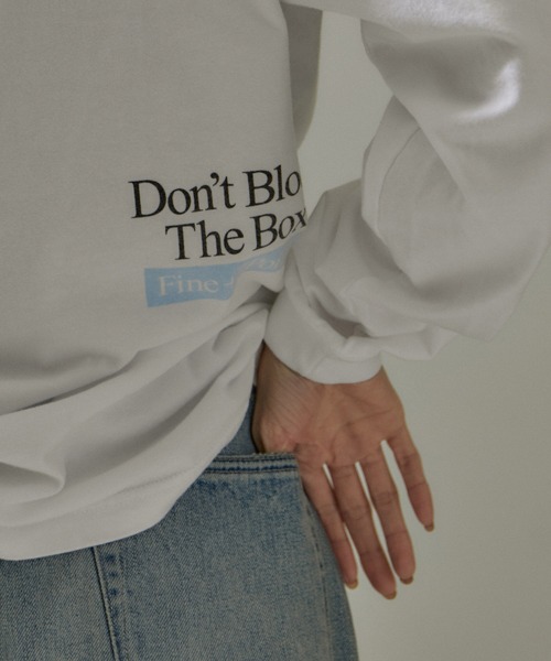 GOOD ROCK SPEED（グッドロックスピード）の「【GOOD ROCK SPEED】[ホワイト別注]NYCロゴロングスリーブTシャツ（Tシャツ/カットソー・レディース・ホワイト/ブラック系その他・FREE）」の5枚目の写真