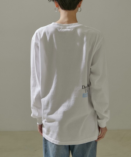 GOOD ROCK SPEED（グッドロックスピード）の「【GOOD ROCK SPEED】[ホワイト別注]NYCロゴロングスリーブTシャツ（Tシャツ/カットソー・レディース・ホワイト/ブラック系その他・FREE）」の13枚目の写真