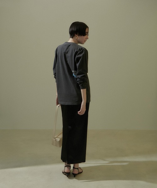 GOOD ROCK SPEED（グッドロックスピード）の「【GOOD ROCK SPEED】[ホワイト別注]NYCロゴロングスリーブTシャツ（Tシャツ/カットソー・レディース・ホワイト/ブラック系その他・FREE）」の18枚目の写真