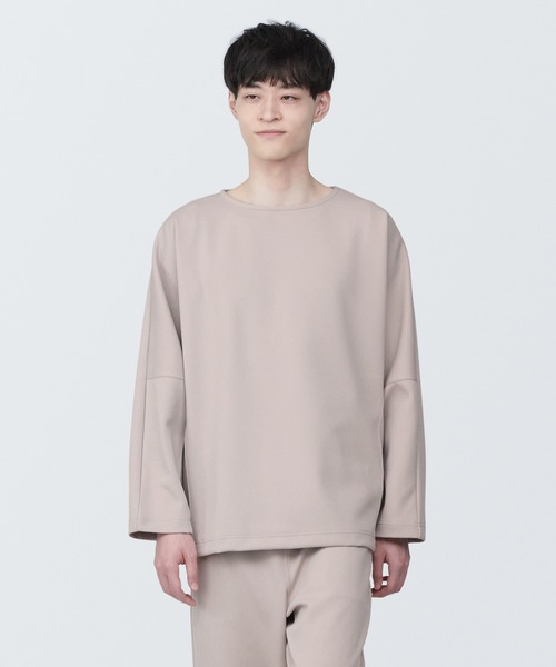 セール】撥水二重編み長袖プルオーバー（その他トップス）｜無印