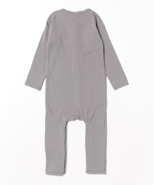 【セール】/Quincy Mae/RIBBED BABY JUMPSUIT | WASHED-INDIGO（その他ベビー用品）｜Rylee + Cru（ライリーアンドクルー）