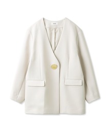 Sustainableビッグボタンジャケット