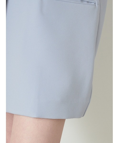 SNIDEL（スナイデル）の「Sustainableビッグボタンジャケット（ノーカラージャケット・レディース・ブラック/オフホワイト/ライトブルー・0/1）」の21枚目の写真