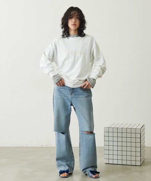 Aunt Marie's（アントマリーズ）の「サテンリボンヒールサンダル（サンダル・レディース・ネイビー/ブラック/ピンク・S/M/L）」の21枚目の写真