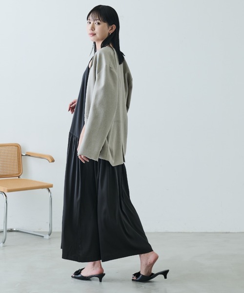 Aunt Marie's（アントマリーズ）の「サテンリボンヒールサンダル（サンダル・レディース・ネイビー/ブラック/ピンク・S/M/L）」の13枚目の写真