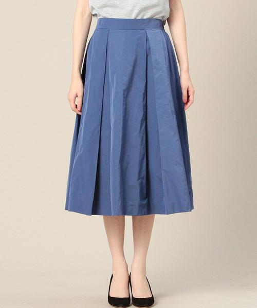 BEAUTY&YOUTH UNITED ARROWS(ビューティーアンドユースユナイテッドアローズ)の「BY グログランタックスカート◆(スカート・レディース・ブラック/ブラウン/コバルトブルー/ワインレッド・フリー)」の6枚目の写真