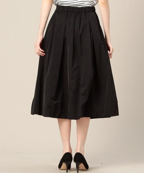 BEAUTY&YOUTH UNITED ARROWS(ビューティーアンドユースユナイテッドアローズ)の「BY グログランタックスカート◆(スカート・レディース・ブラック/ブラウン/コバルトブルー/ワインレッド・フリー)」の16枚目の写真