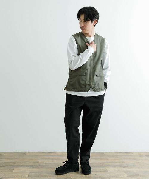 ITEMS URBANRESEARCH（アイテムズ アーバンリサーチ）の「TAION　Military Reversible Vest（ベスト・メンズ・ブラック/オリーブ/ネイビー/グリーン系その他・LARGE/MEDIUM）」の7枚目の写真