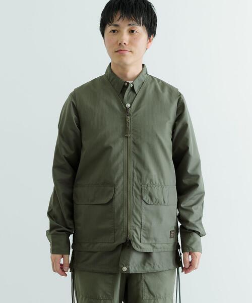 ITEMS URBANRESEARCH（アイテムズ アーバンリサーチ）の「TAION　Military Reversible Vest（ベスト・メンズ・ブラック/オリーブ/ネイビー/グリーン系その他・LARGE/MEDIUM）」の10枚目の写真