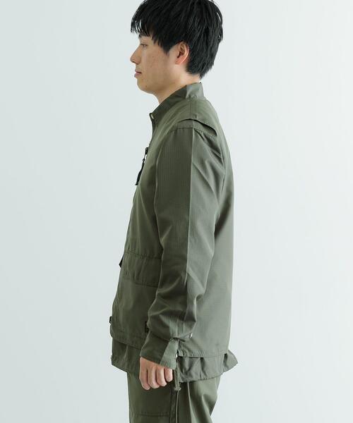 ITEMS URBANRESEARCH（アイテムズ アーバンリサーチ）の「TAION　Military Reversible Vest（ベスト・メンズ・ブラック/オリーブ/ネイビー/グリーン系その他・LARGE/MEDIUM）」の11枚目の写真