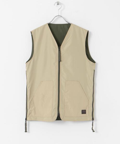 ITEMS URBANRESEARCH（アイテムズ アーバンリサーチ）の「TAION　Military Reversible Vest（ベスト・メンズ・ブラック/オリーブ/ネイビー/グリーン系その他・LARGE/MEDIUM）」の14枚目の写真