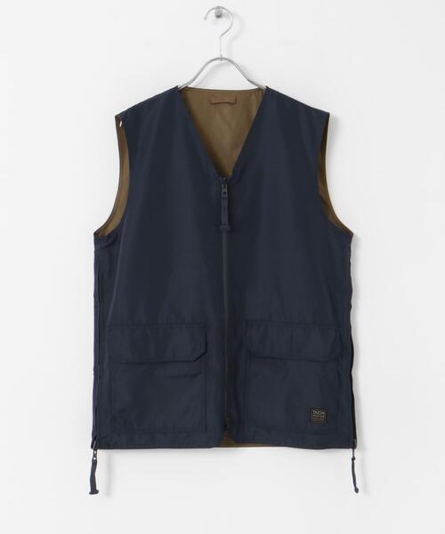 ITEMS URBANRESEARCH（アイテムズ アーバンリサーチ）の「TAION　Military Reversible Vest（ベスト・メンズ・ブラック/オリーブ/ネイビー/グリーン系その他・LARGE/MEDIUM）」の21枚目の写真