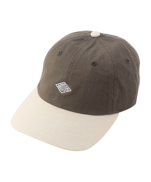 DANTON（ダントン）の「CHINO CLOTH 6PANEL CAP 2TONE（キャップ・レディース・ホワイト系その他5/ホワイト系その他6/グレー系その他/カーキ系1・F）」の3枚目の写真