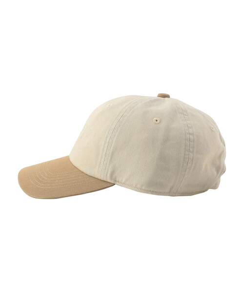 DANTON（ダントン）の「CHINO CLOTH 6PANEL CAP 2TONE（キャップ・レディース・ホワイト系その他5/ホワイト系その他6/グレー系その他/カーキ系1・F）」の8枚目の写真