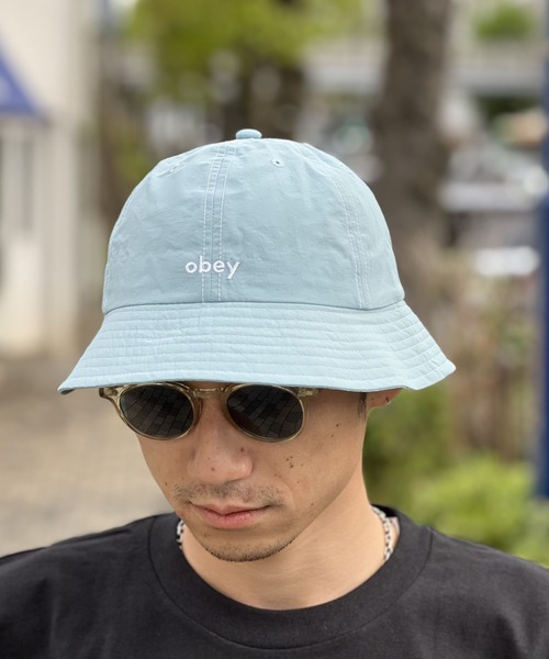 セール】【OBEY】NOVIO NYLON BUCKET HAT（ハット）｜OBEY