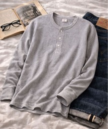 JEMORGAN（ジェーイーモーガン）の「【JEMORGAN / ジェーイーモーガン】ワッフルヘンリーネックロングスリーブTシャツ パック（Tシャツ/カットソー）」