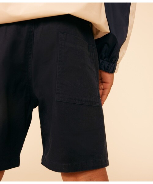 【セール】コットンリネンバミューダパンツ（その他パンツ）｜PETIT BATEAU（プチバトー）
