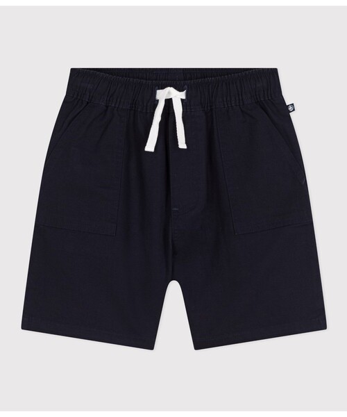 【セール】コットンリネンバミューダパンツ（その他パンツ）｜PETIT BATEAU（プチバトー）