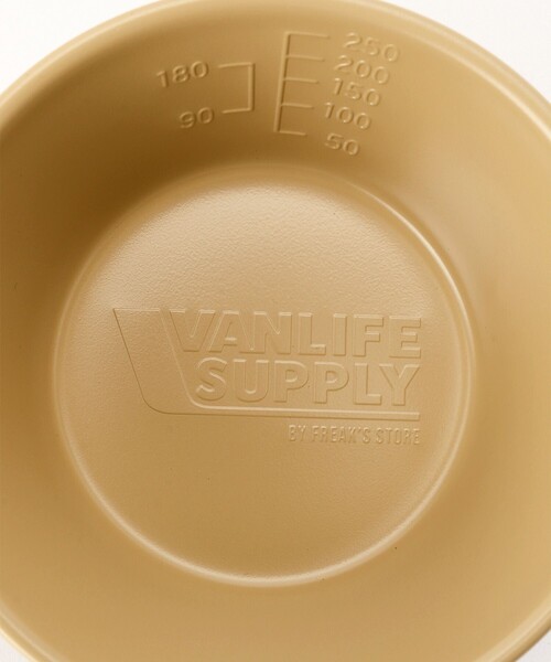 FREAK'S STORE(フリークスストア)の「VANLIFE SUPPLY BY FREAK'S STORE/ヴァンライフサプライバイフリークスストア シェラカップ320ml(キッチンツール・メンズ・ベージュ・ONE SIZE)」の3枚目の写真